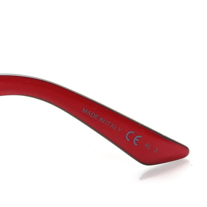 Christian Dior Resin Cannage Lady In Dior 1 F Sunglasses Black Red 6 of 8