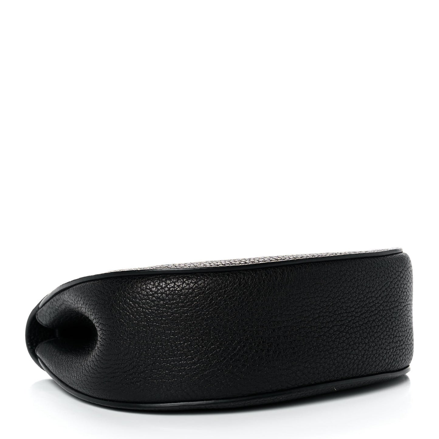Grained Lambskin Mini Drew Shoulder Bag Black