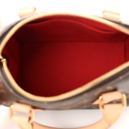 Louis Vuitton Monogram Speedy Bandouliere 20 Black 5 of 11