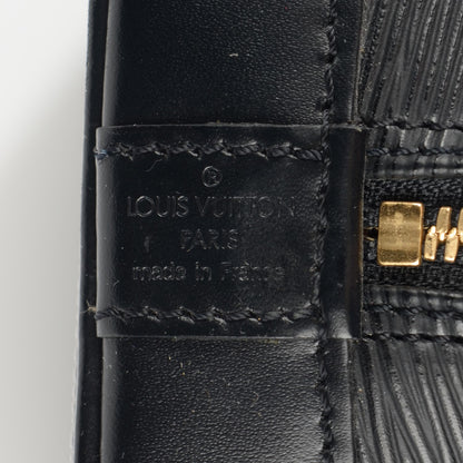 Louis Vuitton Epi Alma PM Black 7 of 8