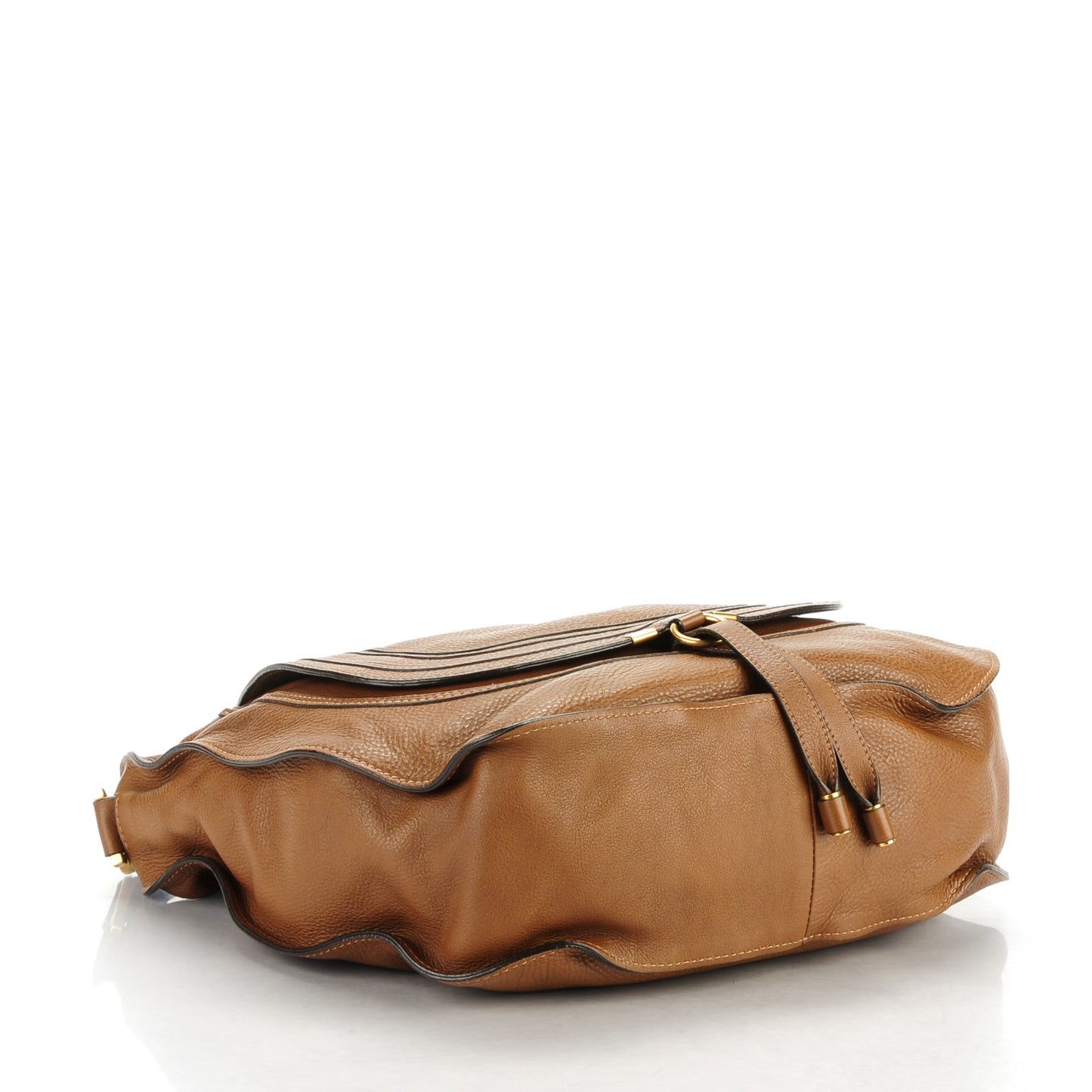 Calfskin Large Marcie Hobo Bark