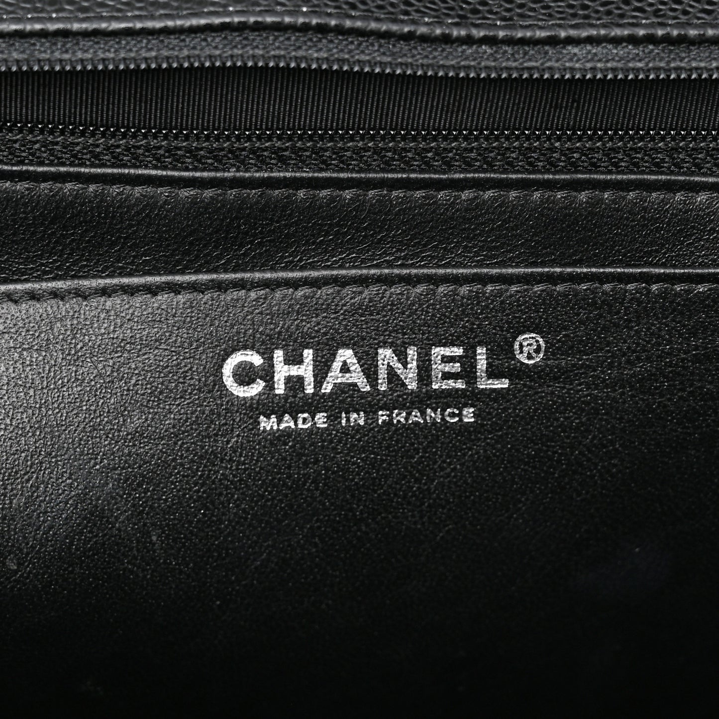 Caviar Quilted Maxi Single Flap Black