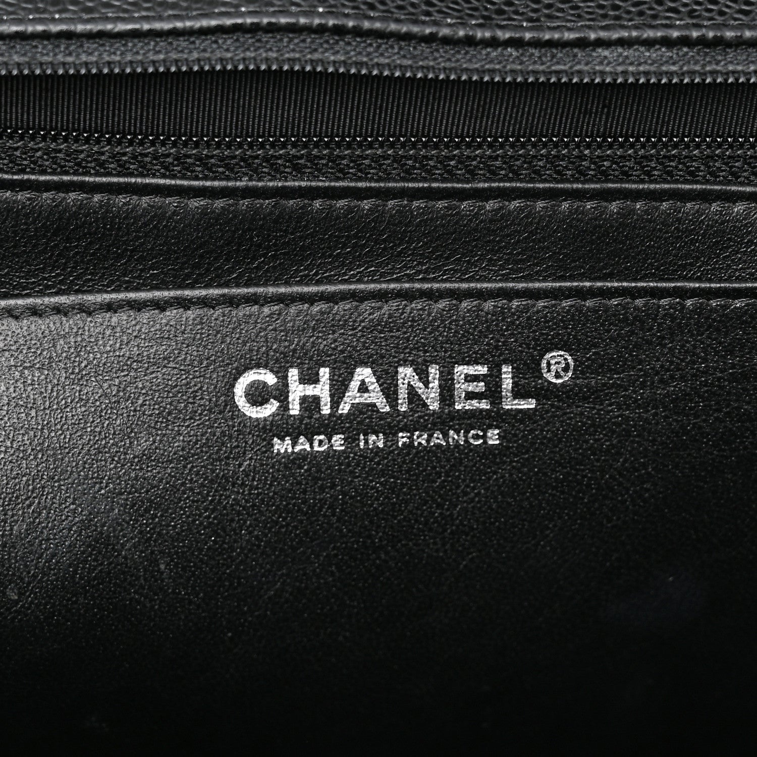 Chanel Caviar Quilted Maxi Single Flap Black 6 of 11