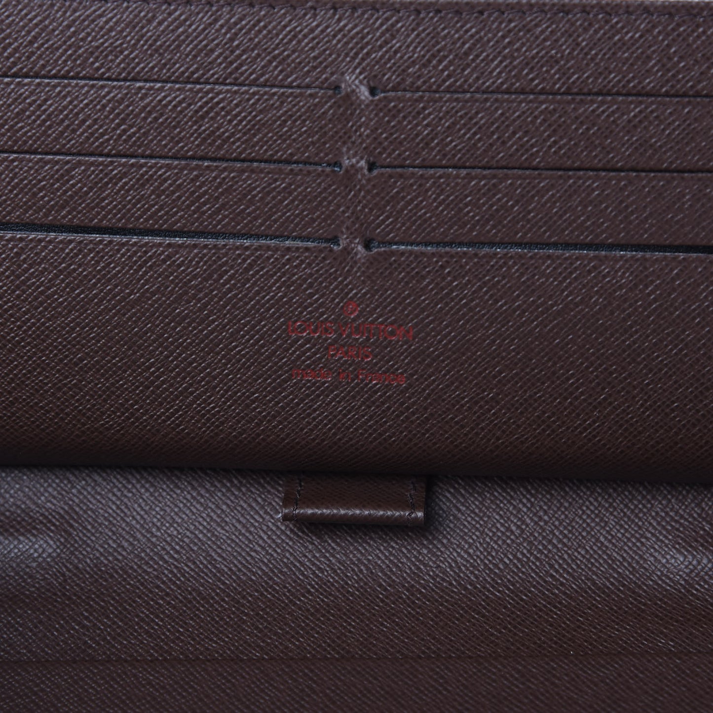 Damier Ebene Zippy Organizer Wallet