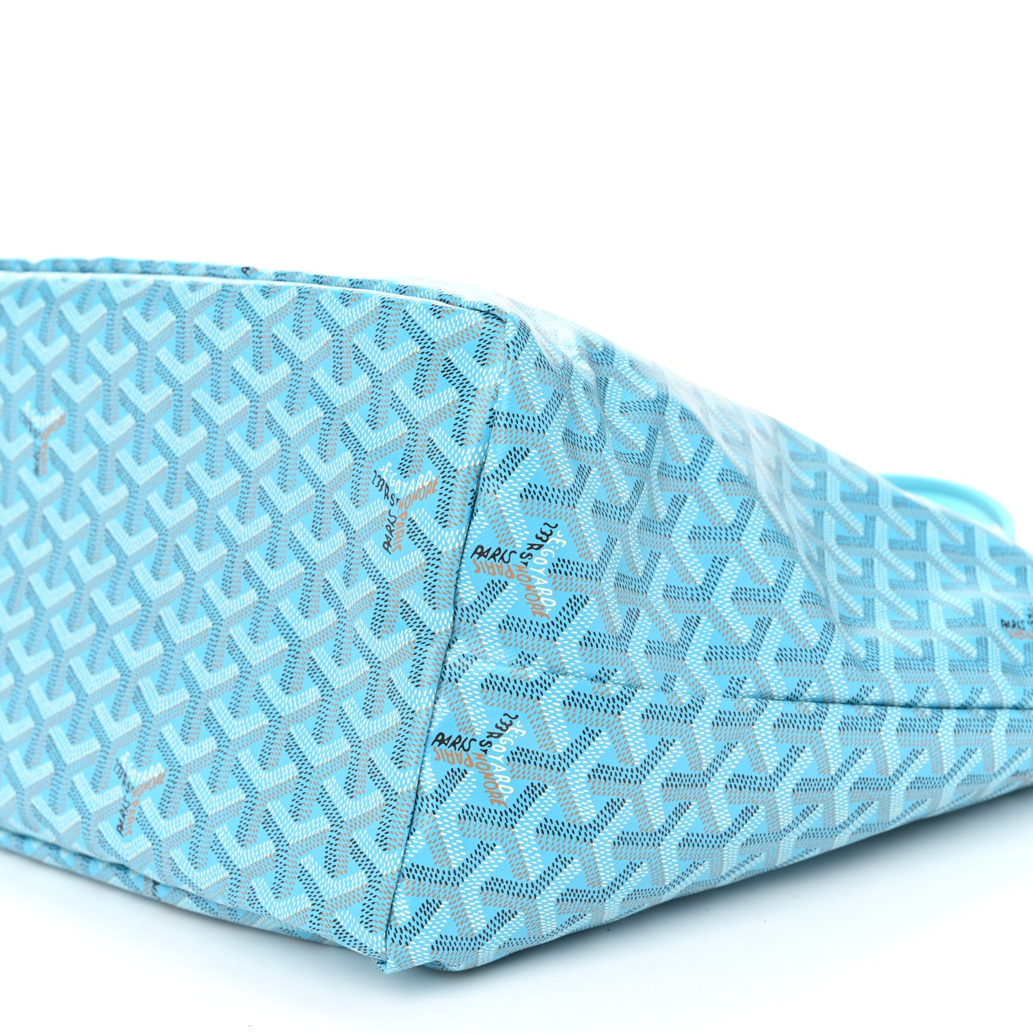 Goyard Goyardine Saint Louis GM Balise Beach Towel Set Turquoise 12 of 12