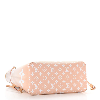 Louis Vuitton Monogram Giant By The Pool Neverfull MM Brume 4 of 10