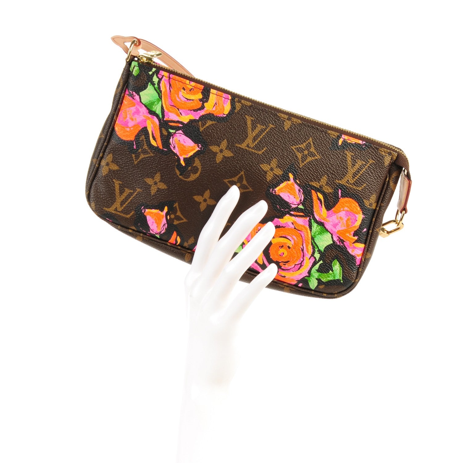 Louis Vuitton Monogram Roses Pochette Accessories 2 of 7