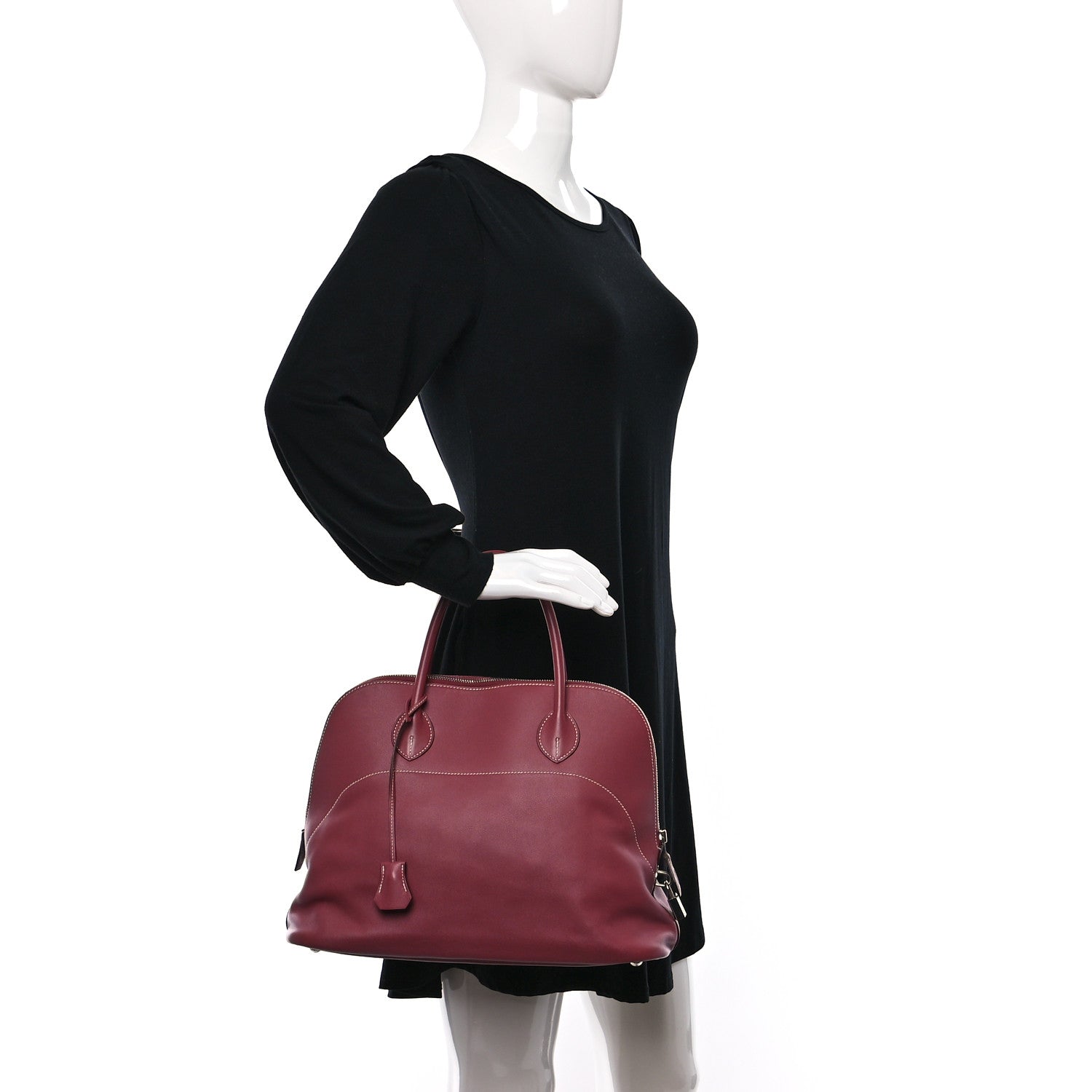 Hermes Sikkim Bolide Relax 35 Rouge H 1439002 – FASHIONPHILE