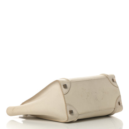 Celine Goatskin Micro Luggage White 4 of 21