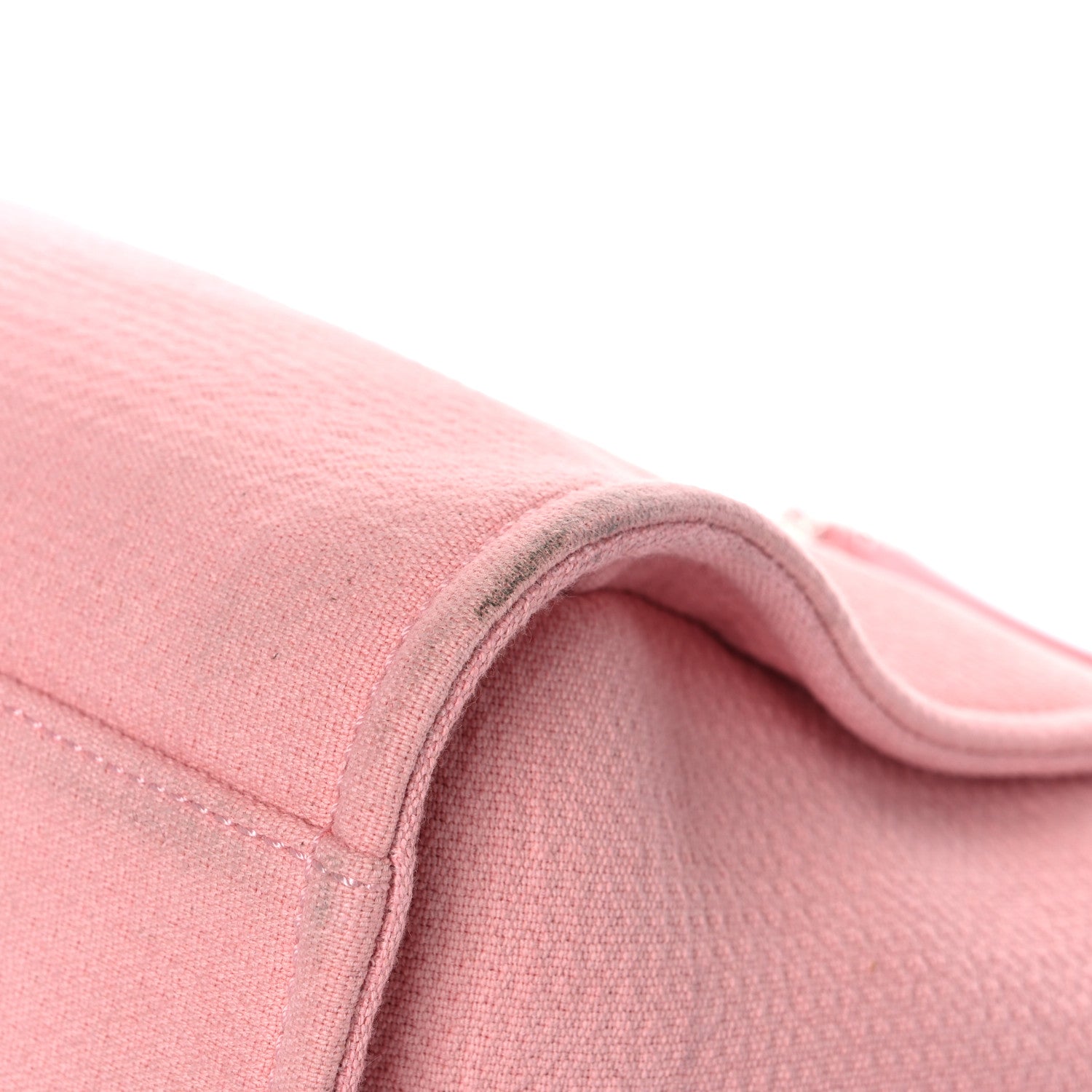 Chanel Canvas Large Deauville Tote Pink 11 of 18