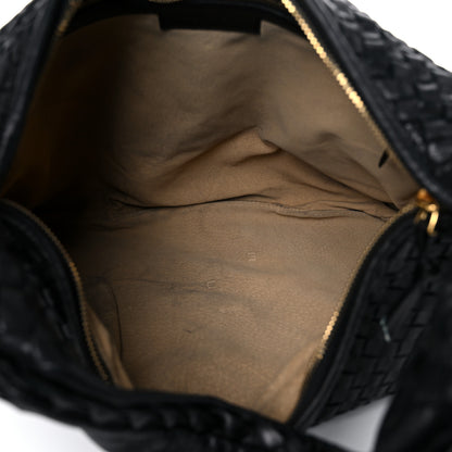Bottega Veneta Nappa Intrecciato Medium Veneta Hobo Black 5 of 14