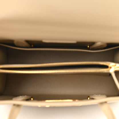 Christian Dior Grained Calfskin Medium St. Honore Tote Beige 5 of 9