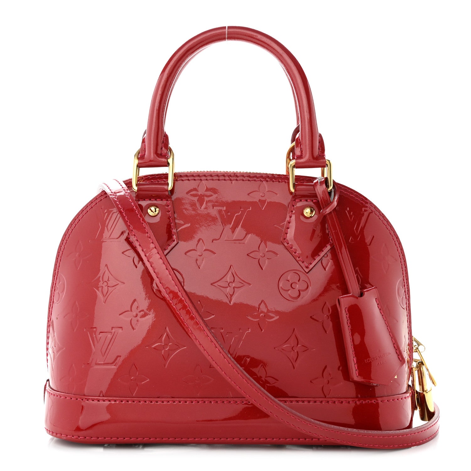 Louis Vuitton Vernis Alma BB Rose Indien 1 of 11