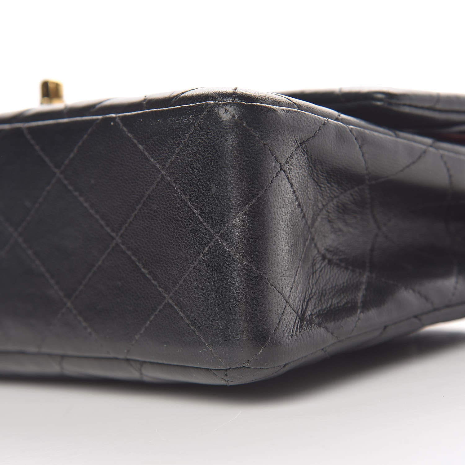 Chanel Lambskin Quilted Medium Double Flap Black 20 of 20