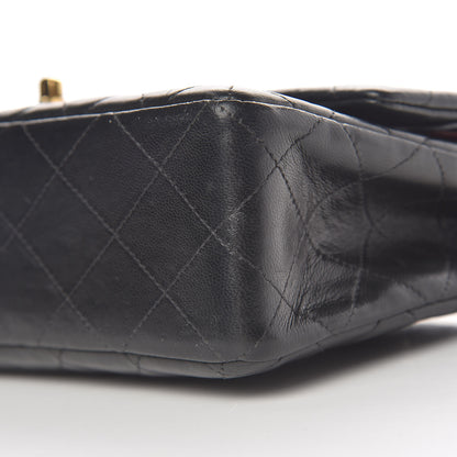 Chanel Lambskin Quilted Medium Double Flap Black 20 of 20