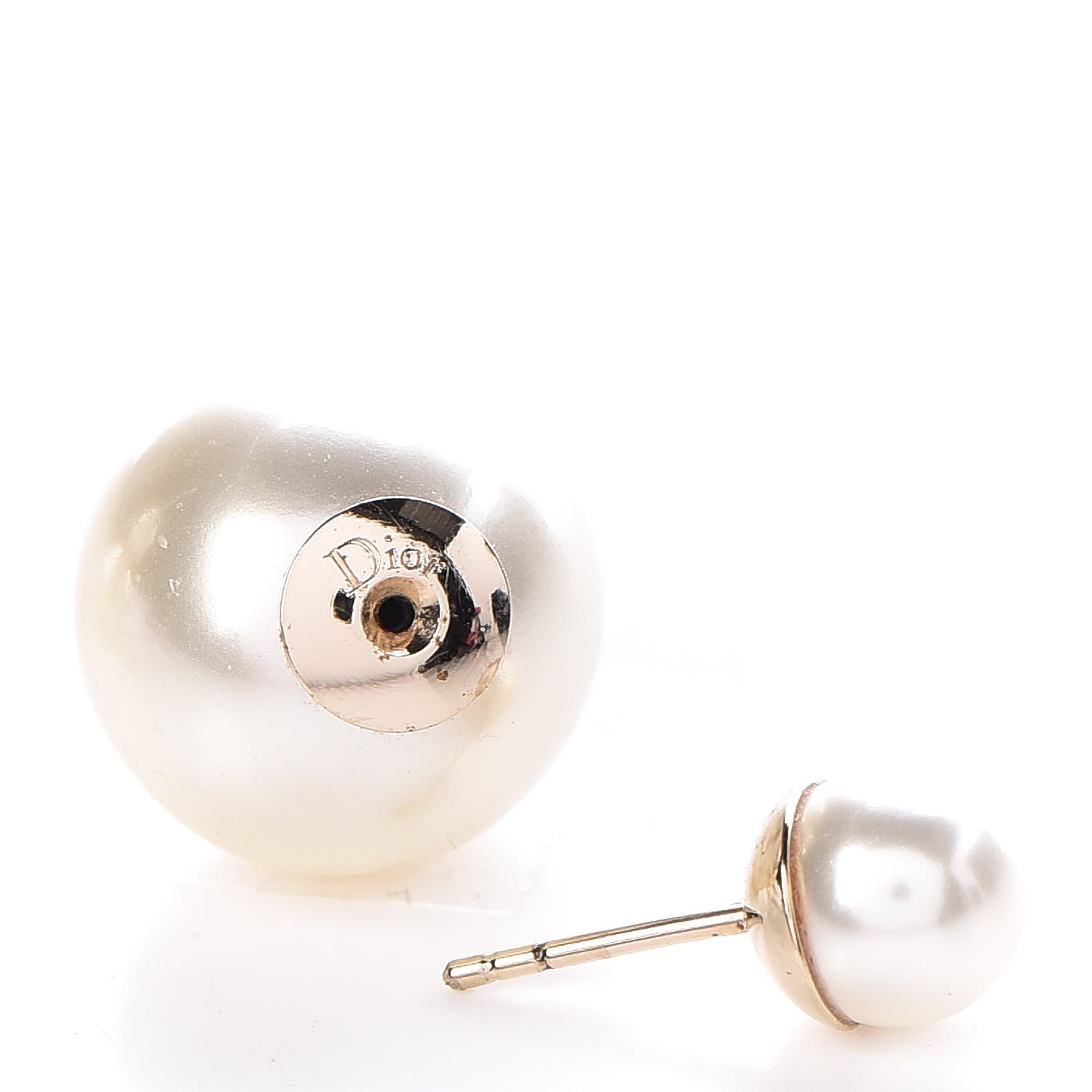 Christian Dior Pearl Mise En Dior Tribal Earrings 3 of 3