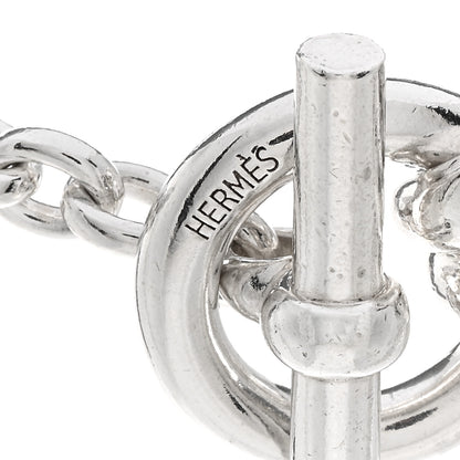 Hermes Sterling Silver Crescendo Necklace 4 of 4