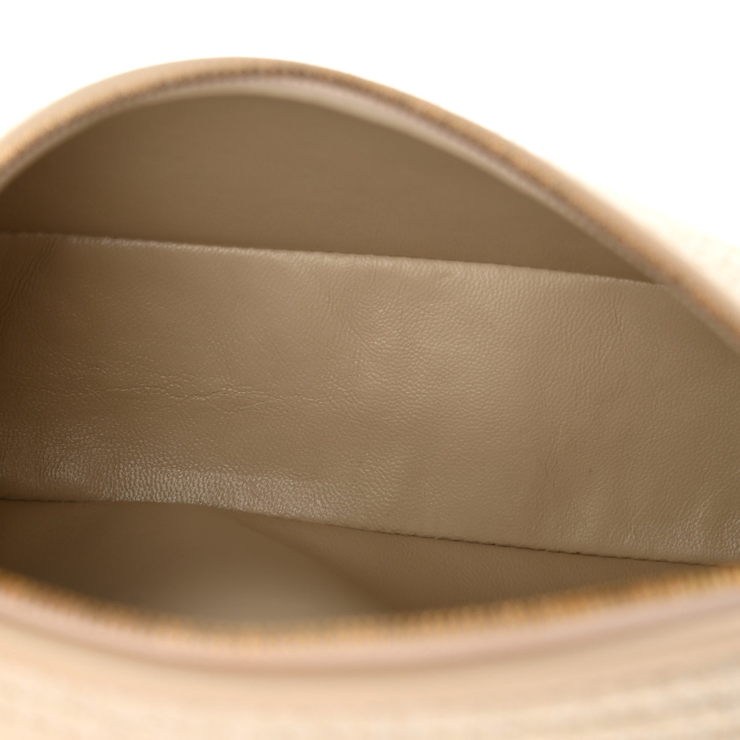 Woven Cotton L19 Extra Pocket Pouch Natural Lotus Root