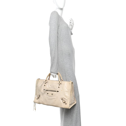 Balenciaga Agneau Classic Hardware Work Praline 2 of 15