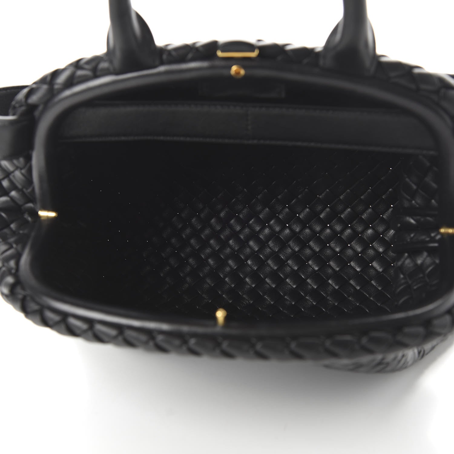 Bottega Veneta Nappa Intrecciato Small Padded The Handle Black 5 of 9