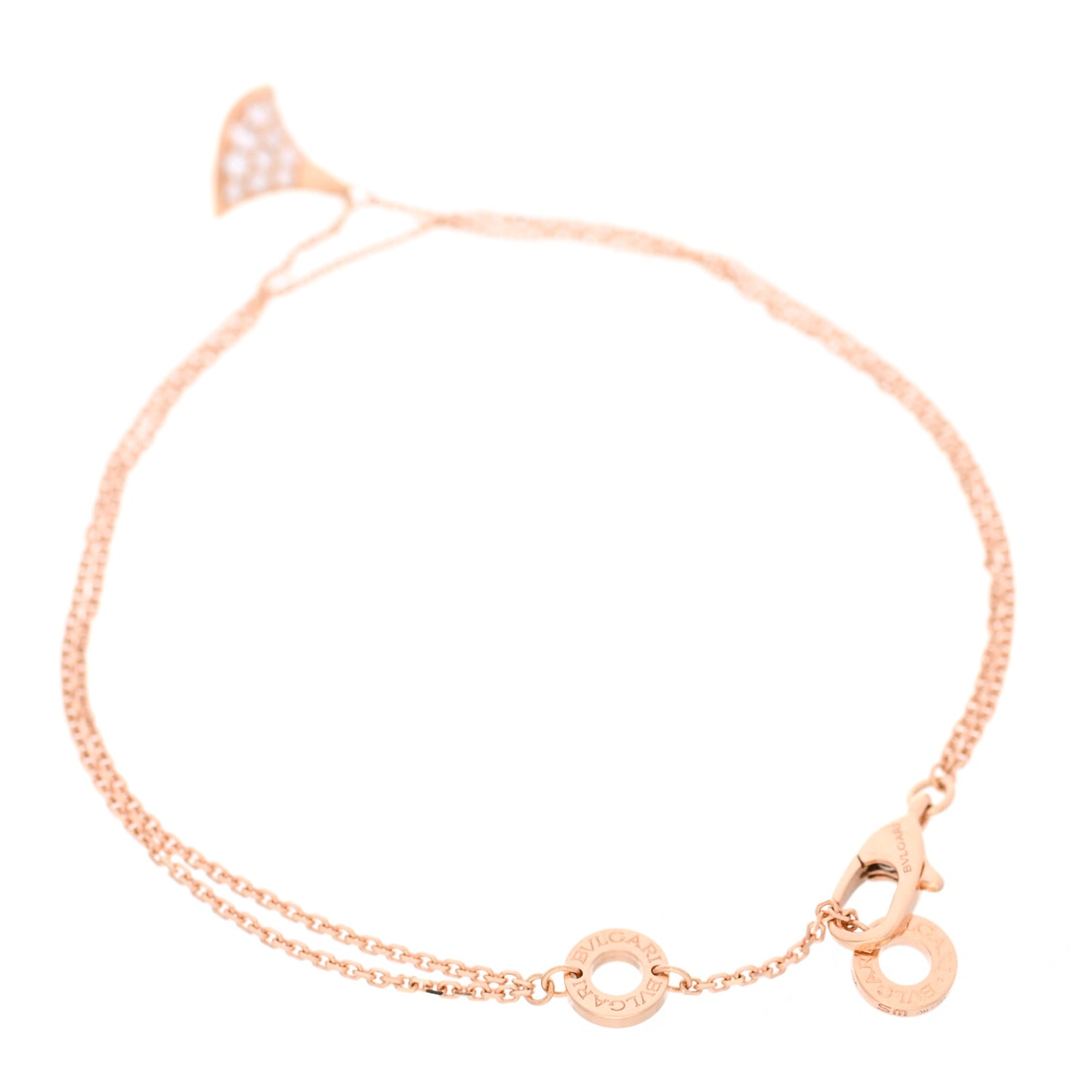 18K Rose Gold Diamond Divas' Dream Bracelet