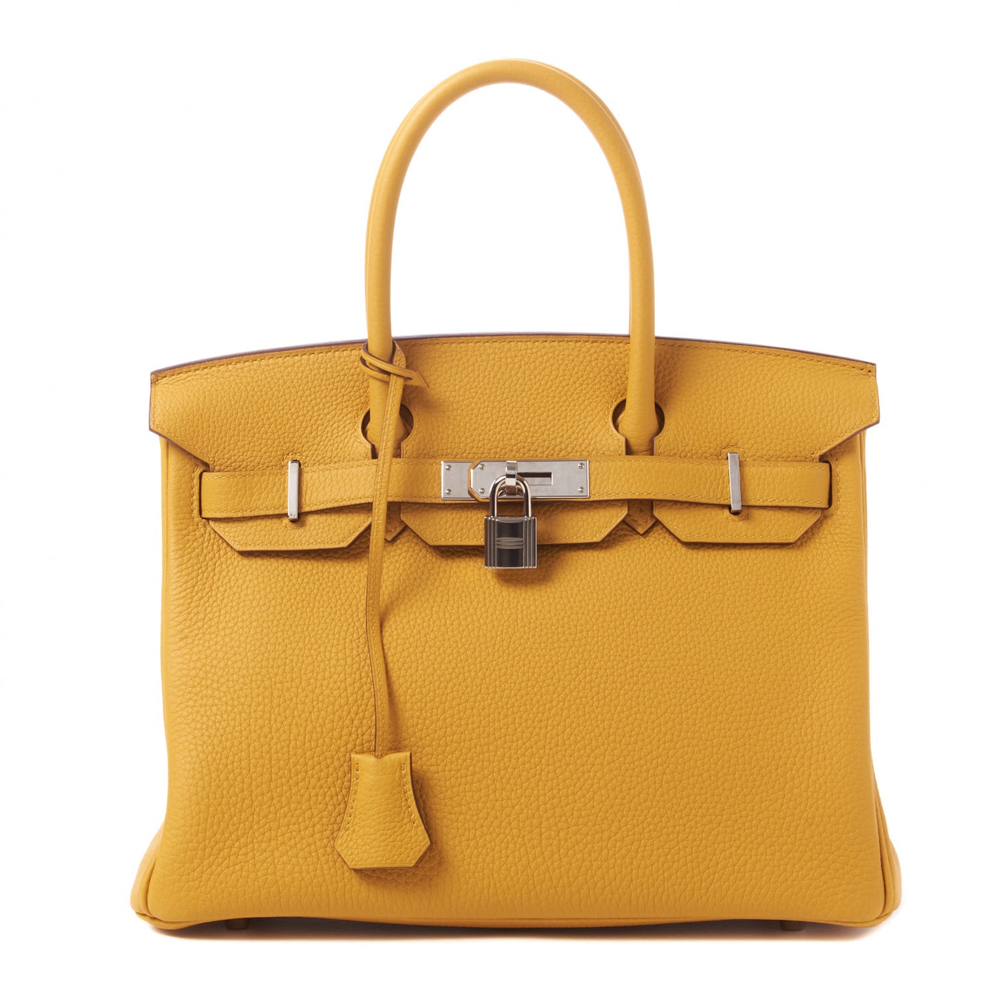 Togo Birkin 30 Jaune Ambre