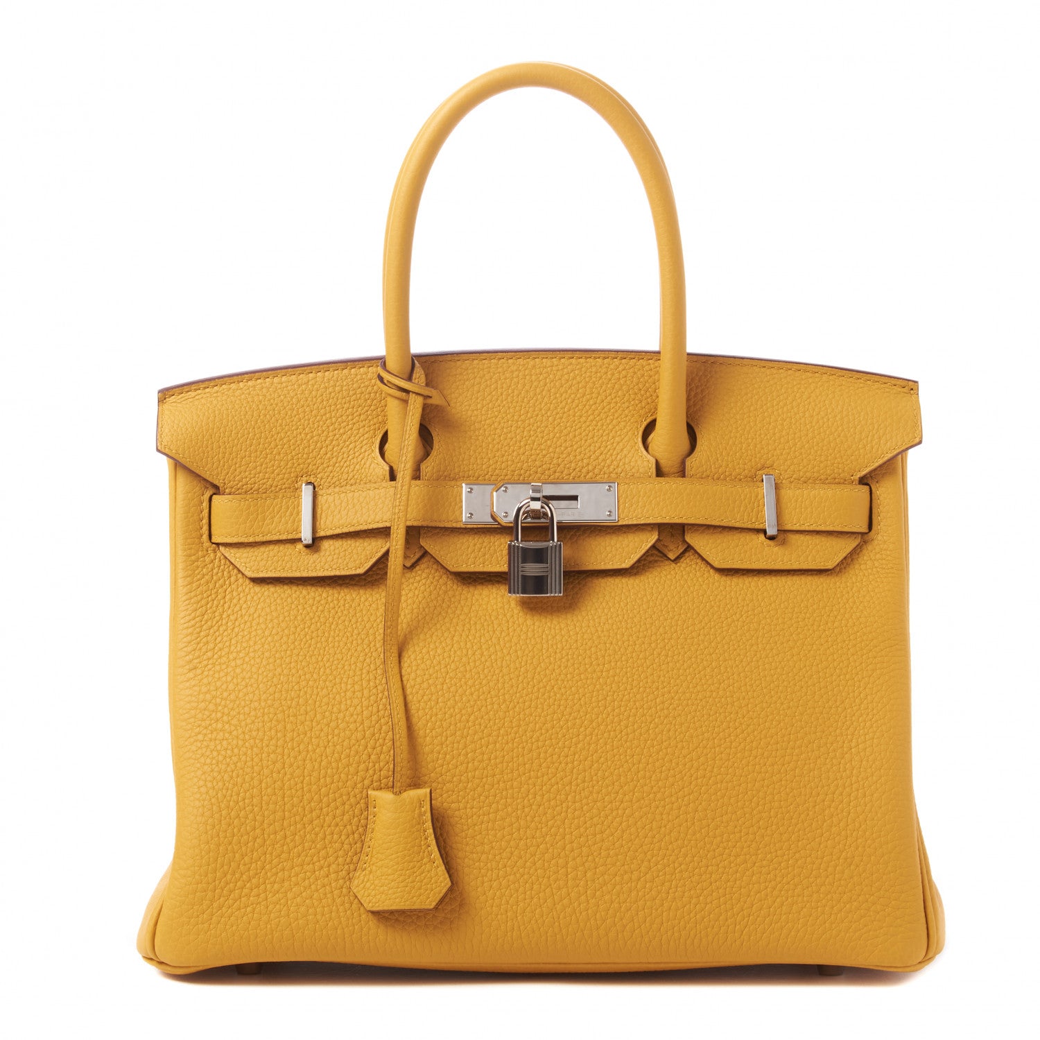 Hermes Togo Birkin 30 Jaune Ambre 1 of 32