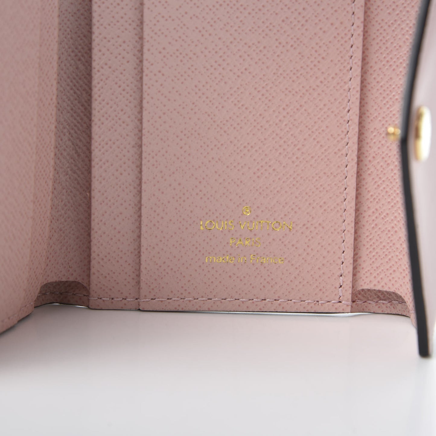 Monogram Zoe Wallet Rose Ballerine