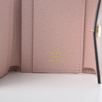 Louis Vuitton Monogram Zoe Wallet Rose Ballerine 7 of 9