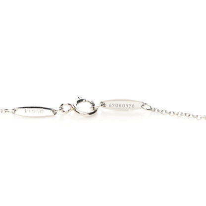 Tiffany Platinum Diamond .21ct Elsa Peretti Diamonds by the Yard Pendant Necklace 4 of 6