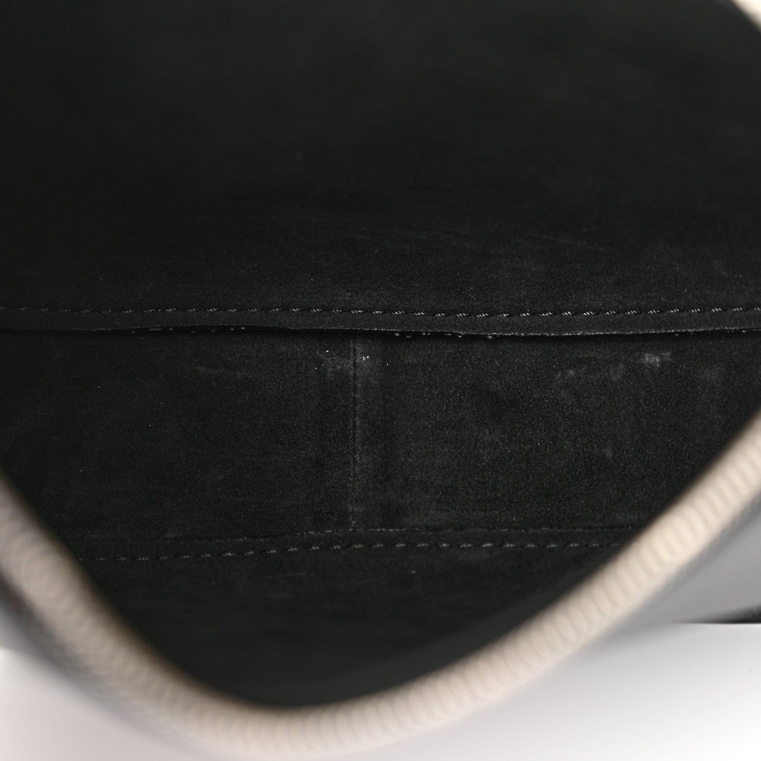 The Row Smooth Calfskin Half Moon Shoulder Bag Black 10 of 14