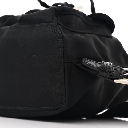 Prada Nylon Vela Mini Crossbody Backpack Black 11 of 11
