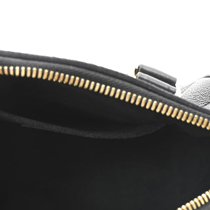 Louis Vuitton Empreinte Monogram Giant Speedy Bandouliere 20 Black 7 of 12