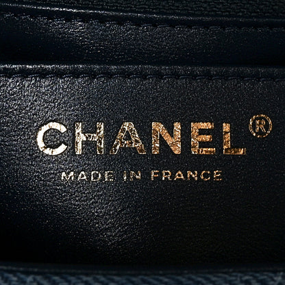 Chanel Washed Denim Quilted Mini Rectangular Flap Blue 6 of 11