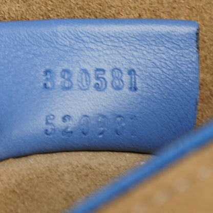 Gucci Soft Suede Small Jackie Shoulder Bag Cerulean Blue 7 of 8
