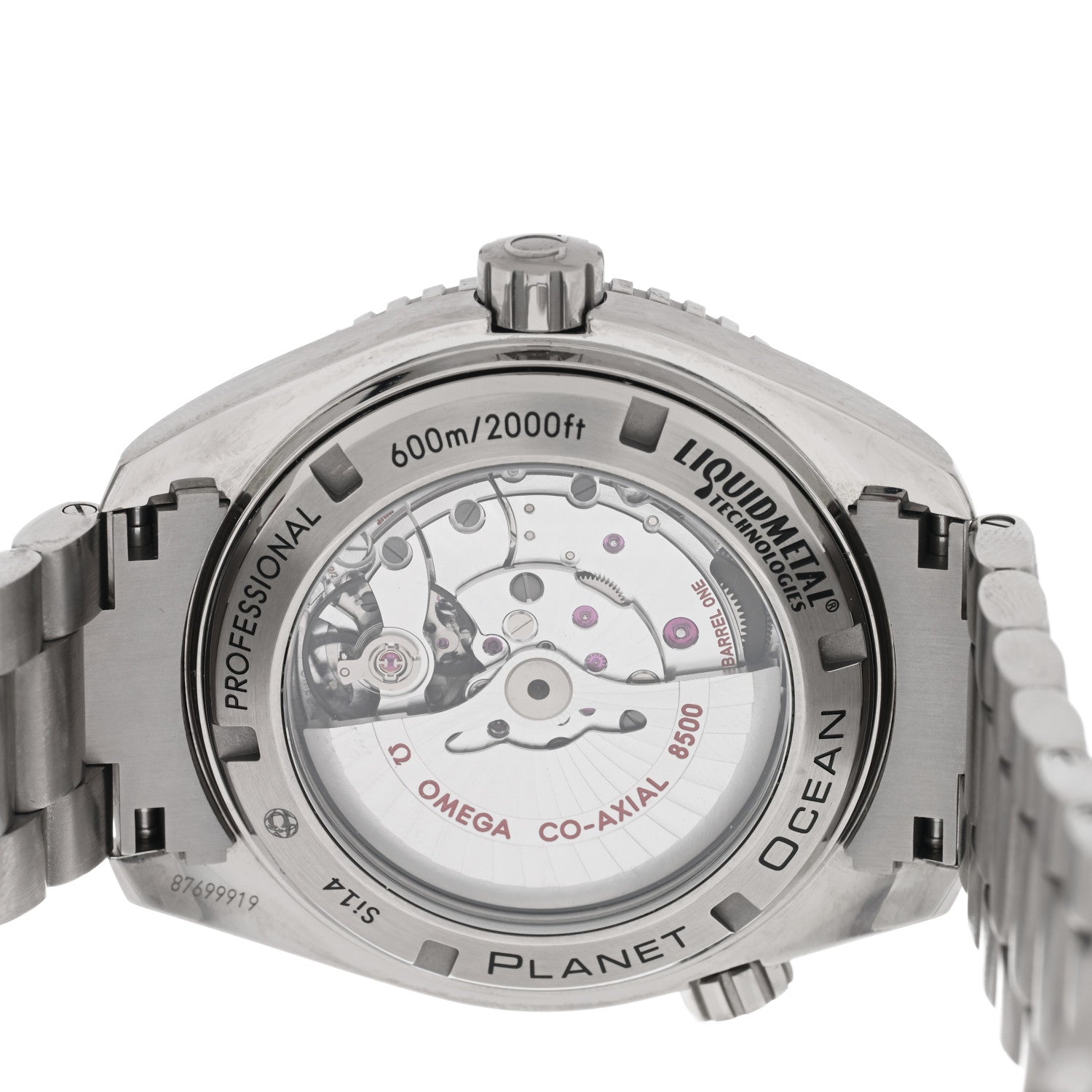 Omega Titanium 45mm Seamaster Automatic Watch Blue 232.90.46.21.03.001 4 of 5