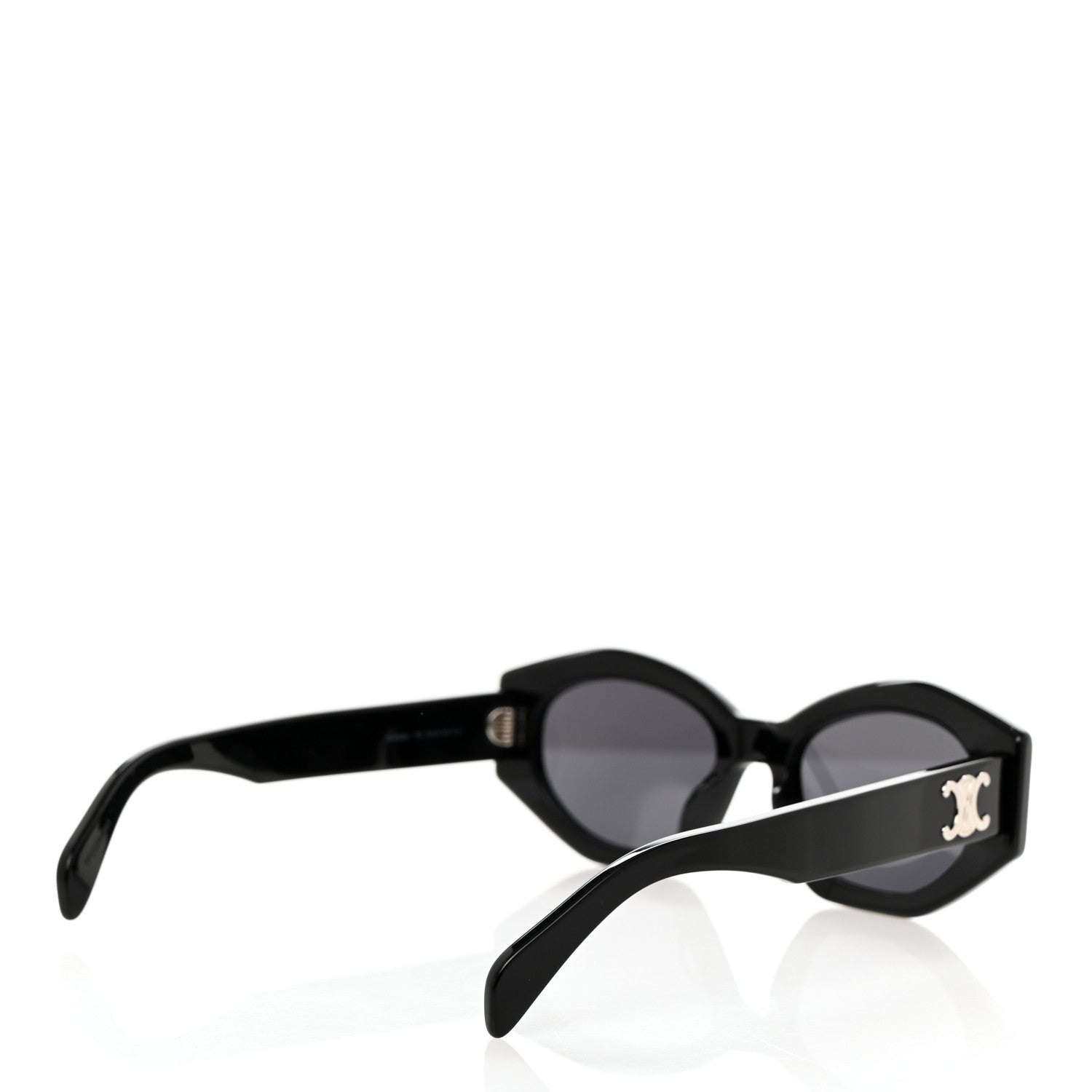Celine Acetate Triomphe 01 Sunglasses CL 40238U Black 5 of 7