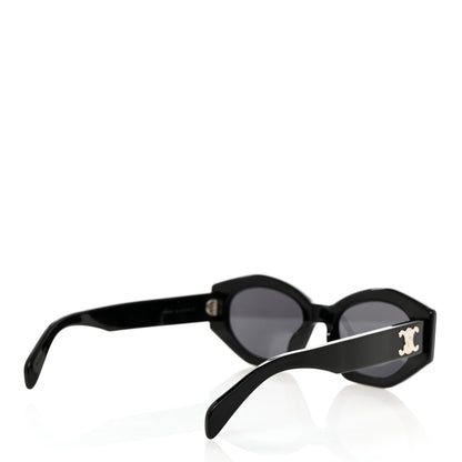 Celine Acetate Triomphe 01 Sunglasses CL 40238U Black 5 of 7