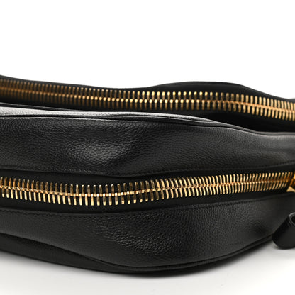 Tom Ford Grained Calfskin Large Jennifer Crossbody Bag Black 9 of 9