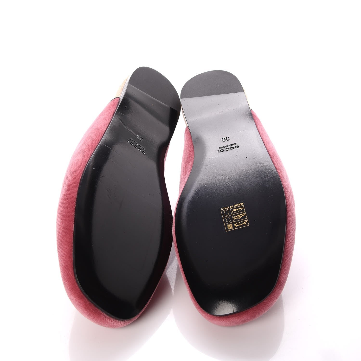 Gucci Velvet Embellished Evening Slippers 38 Pink 5 of 8