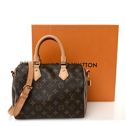 Louis Vuitton Monogram Speedy Bandouliere 25 9 of 9