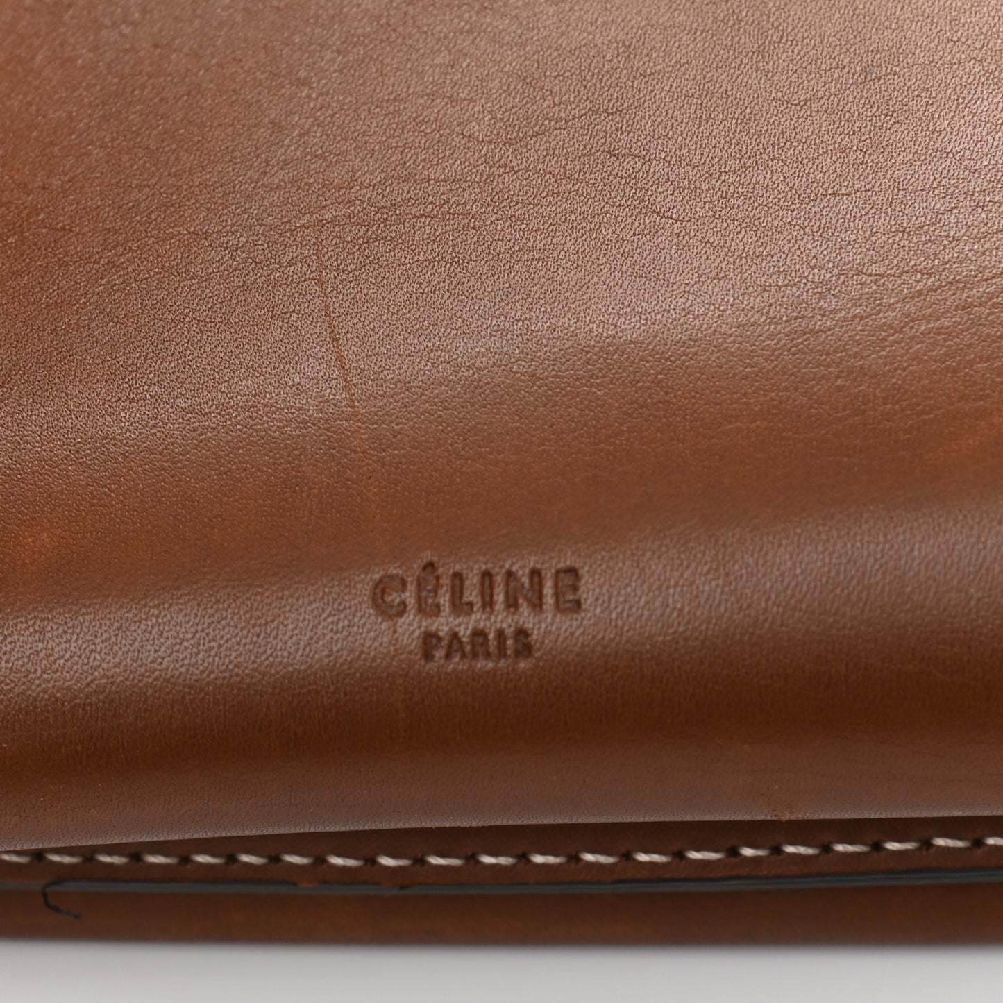 Natural Calfskin Shoulder Bag Tan