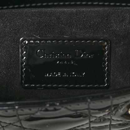 Christian Dior Patent Cannage Small Lady D-Joy Black 6 of 8