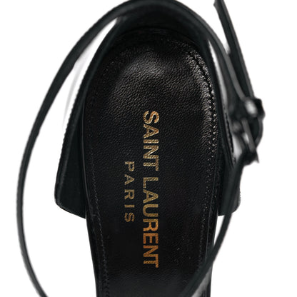 Saint Laurent Patent Opyum D'Orsay Pumps 36 Black 7 of 9