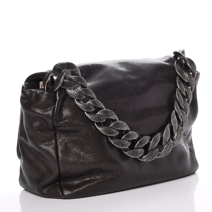 Chanel Caviar 31 Flap Dark Brown 3 of 6