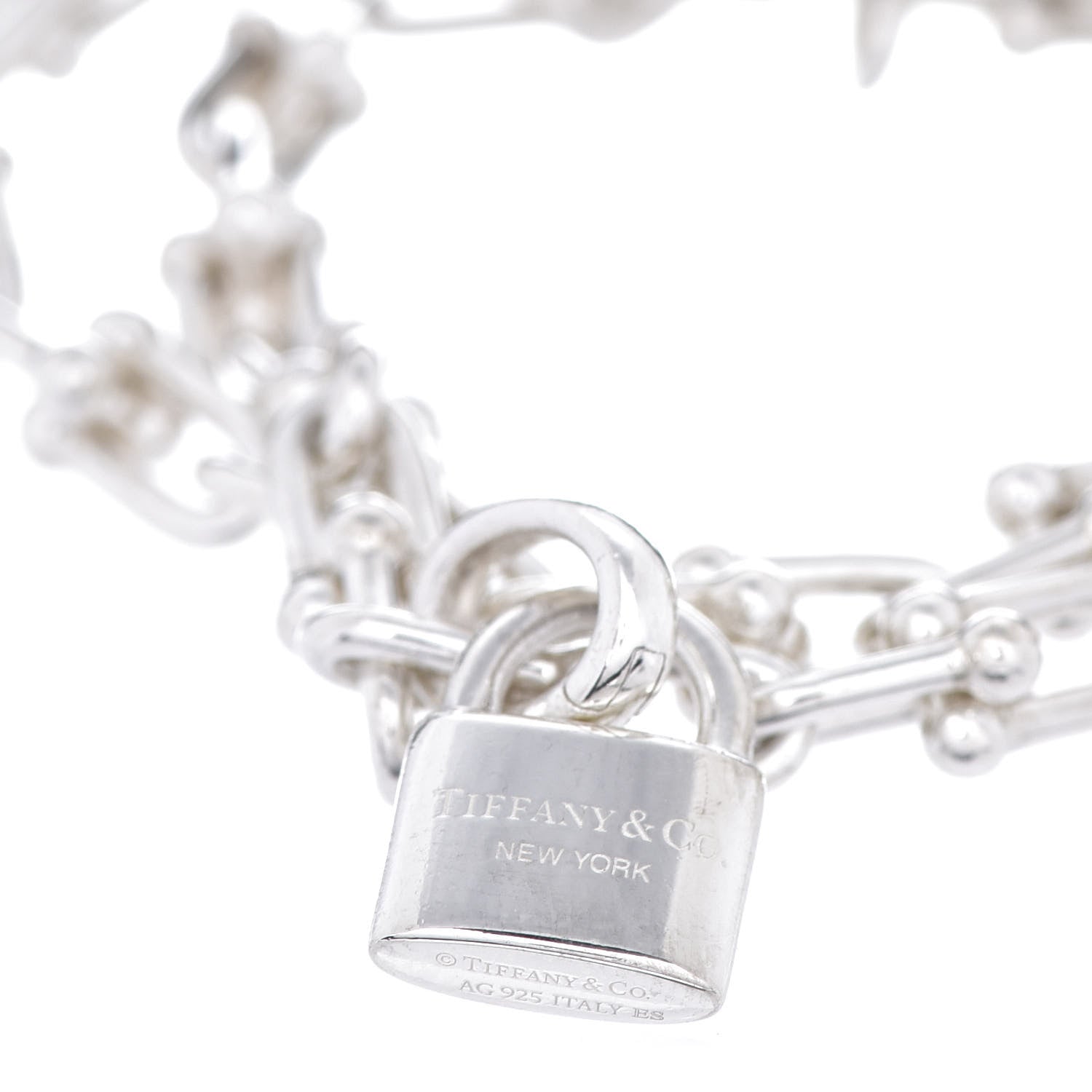 Tiffany Sterling Silver HardWear Wrap Bracelet 4 of 5