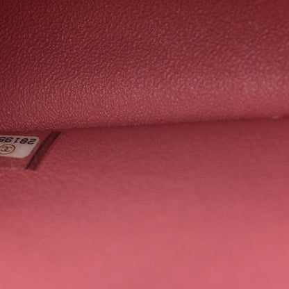 Chanel Lambskin Quilted Mini Rectangular Flap Pink 7 of 11