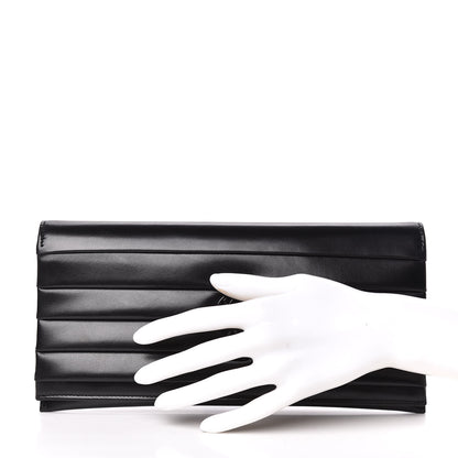 Saint Laurent Calfskin Monogram Smoking Clutch Black 2 of 10