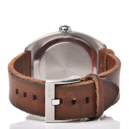 Gucci Stainless Steel Calfskin 44mm GG2570 Toscano Quartz Watch Black 4 of 15