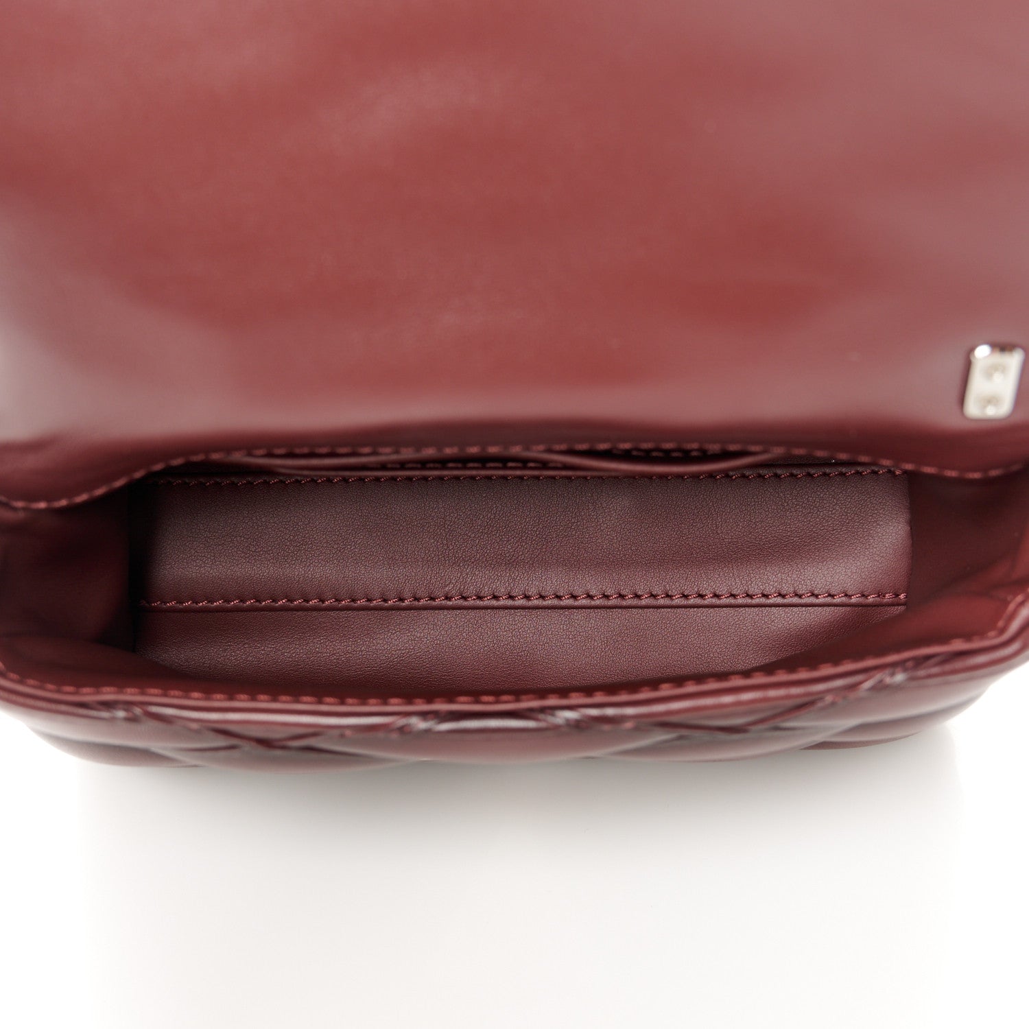 Louis Vuitton Lambskin Malletage GO-14 PM NM Bordeaux 6 of 12